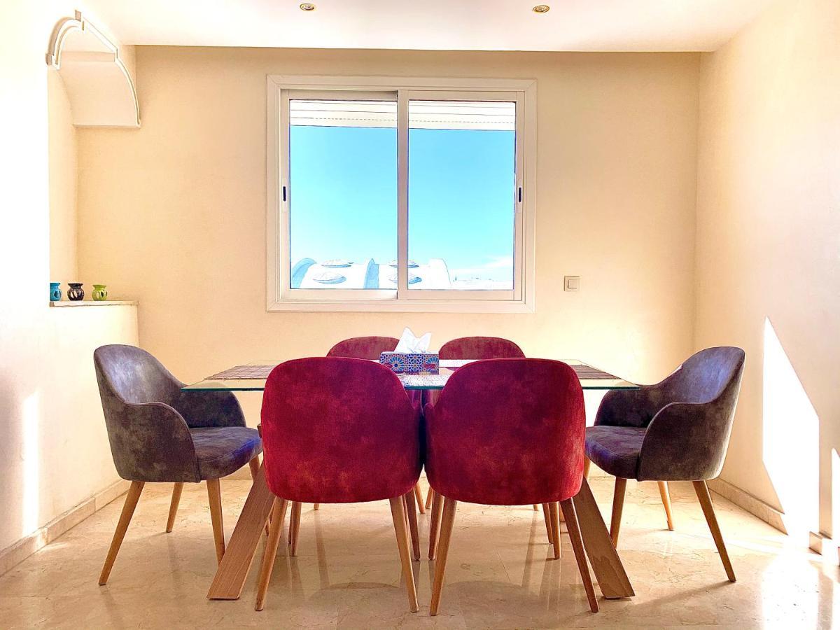 Sab 12 - Amazing View Of The Mosque Hassan. Luxury Apartment. 2 Bedrooms. Казабланка Екстериор снимка