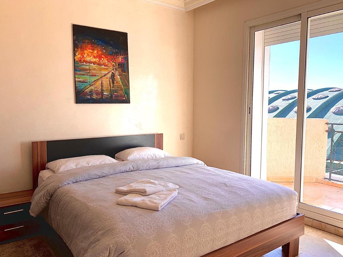 Sab 12 - Amazing View Of The Mosque Hassan. Luxury Apartment. 2 Bedrooms. Казабланка Екстериор снимка